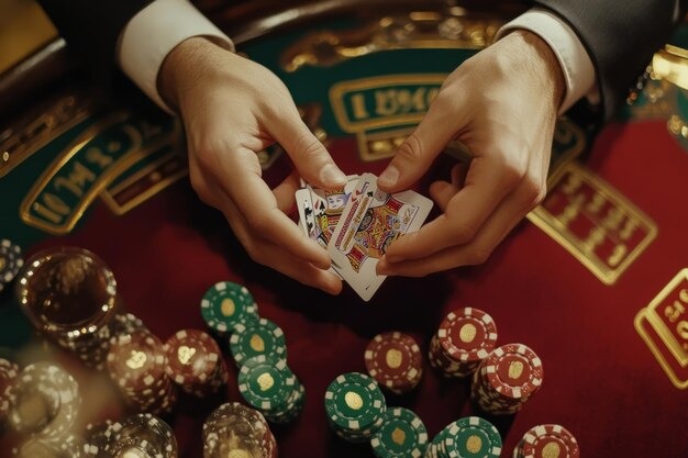 dino69 live blackjack table on a mobile phone screen